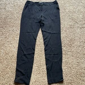 MaxMara straight leg black pants size 12